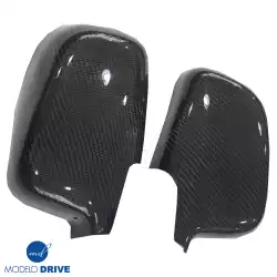 Carbon Fiber OER MIrror Covers > Mitsubishi Evolution EVO4 EVO5 EVO6 1997-2001> 4dr image - 2