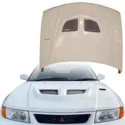 FRP EVO5 Vented Hood > Mitsubishi Evolution EVO5 EVO6 1998-2001 image - 10
