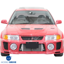 ModeloDrive FRP EVO5 Vented Hood > Mitsubishi Evolution EVO5 EVO6 1998-2001 image - 3