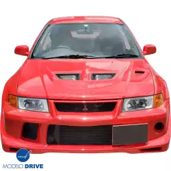 FRP EVO5 Vented Hood > Mitsubishi Evolution EVO5 EVO6 1998-2001 image - 7