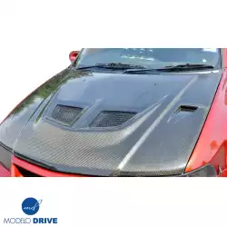Carbon Fiber EVO5 Hood > Mitsubishi Evolution EVO5 EVO6 1998-2001> 4dr image - 4