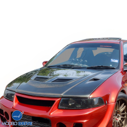 ModeloDrive Carbon Fiber EVO5 Hood > Mitsubishi Evolution EVO5 EVO6 1998-2001> 4dr image - 5