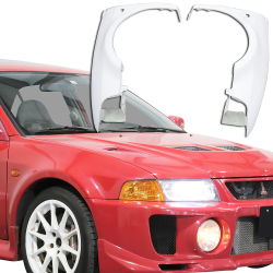 ModeloDrive FRP EVO5 Wide Body Fenders (front) > Mitsubishi Evolution EVO5 EVO6 1998-2001 image - 1