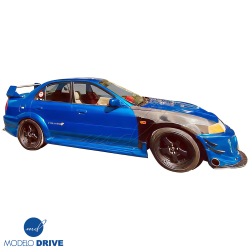 ModeloDrive Carbon Fiber EVO5 Wide Body Fenders (front) > Mitsubishi Evolution EVO5 EVO6 1998-2001> 4dr image - 13