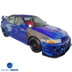 ModeloDrive Carbon Fiber EVO5 Wide Body Fenders (front) > Mitsubishi Evolution EVO5 EVO6 1998-2001> 4dr image - 14