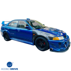 ModeloDrive Carbon Fiber EVO5 Wide Body Fenders (front) > Mitsubishi Evolution EVO5 EVO6 1998-2001> 4dr image - 16