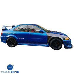 ModeloDrive Carbon Fiber EVO5 Wide Body Fenders (front) > Mitsubishi Evolution EVO5 EVO6 1998-2001> 4dr image - 17