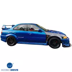 Carbon Fiber EVO5 Wide Body Fenders (front) > Mitsubishi Evolution EVO5 EVO6 1998-2001> 4dr image - 17