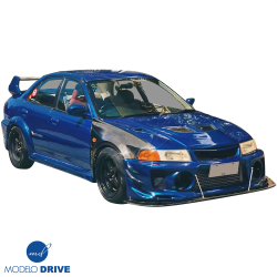 ModeloDrive Carbon Fiber EVO5 Wide Body Fenders (front) > Mitsubishi Evolution EVO5 EVO6 1998-2001> 4dr image - 18