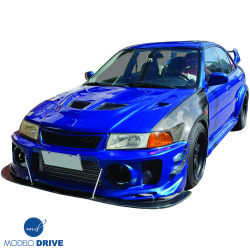 ModeloDrive Carbon Fiber EVO5 Wide Body Fenders (front) > Mitsubishi Evolution EVO5 EVO6 1998-2001> 4dr image - 22