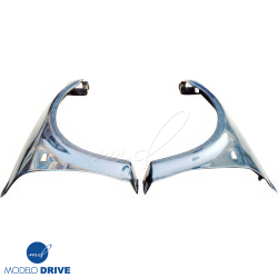 ModeloDrive Carbon Fiber EVO5 Wide Body Fenders (front) > Mitsubishi Evolution EVO5 EVO6 1998-2001> 4dr image - 5