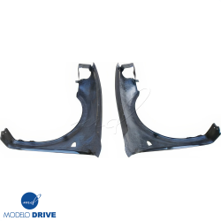 ModeloDrive Carbon Fiber EVO5 Wide Body Fenders (front) > Mitsubishi Evolution EVO5 EVO6 1998-2001> 4dr image - 7