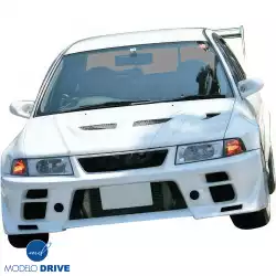 FRP BSPD Front Bumper > Mitsubishi Evolution EVO5 EVO6 1998-2001> 4dr image - 12