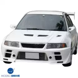 FRP BSPD Front Bumper > Mitsubishi Evolution EVO5 EVO6 1998-2001> 4dr image - 15