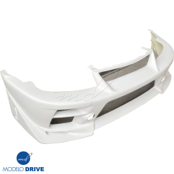 ModeloDrive FRP BSPD Front Bumper > Mitsubishi Evolution EVO5 EVO6 1998-2001> 4dr image - 4
