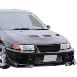 ModeloDrive Carbon Fiber BSPD Front Bumper > Mitsubishi Evolution EVO5 EVO6 1998-2001> 4dr image - 1