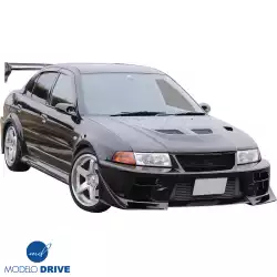 Carbon Fiber BSPD Front Bumper > Mitsubishi Evolution EVO5 EVO6 1998-2001> 4dr image - 2