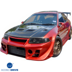ModeloDrive FRP DMD Front Bumper > Mitsubishi Evolution EVO5 EVO6 1998-2001> 4dr image - 2