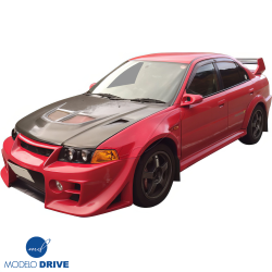 ModeloDrive FRP DMD Front Bumper > Mitsubishi Evolution EVO5 EVO6 1998-2001> 4dr image - 8