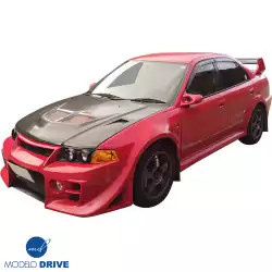 FRP DMD Front Bumper > Mitsubishi Evolution EVO5 EVO6 1998-2001> 4dr image - 8