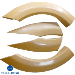 ModeloDrive FRP EVO5 Wide Body Fender Flares (rear) 4pc > Mitsubishi Evolution EVO5 EVO6 1998-2001 image - 5