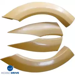 FRP EVO5 Wide Body Fender Flares (rear) 4pc > Mitsubishi Evolution EVO5 EVO6 1998-2001 image - 5