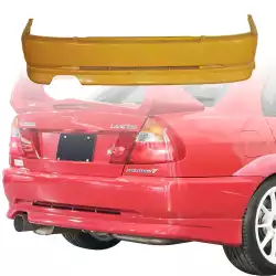 FRP EVO5 Rear Bumper > Mitsubishi Evolution EVO5 EVO6 1998-2001 image - 1