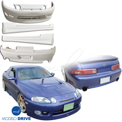 ModeloDrive FRP ACOU Body Kit 4pc > Lexus SC300 1992-2000 image - 2