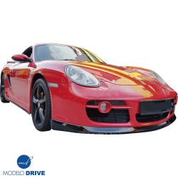 ModeloDrive Carbon Fiber TART Front Lip Valance > Porsche Cayman (987) 2006-2008 image - 18