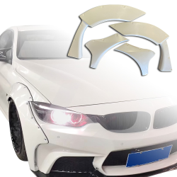 ModeloDrive FRP LBPE Wide Body Fenders (front) 4pc > BMW 4-Series (F32) 2014-2020 > 2dr Coupe image - 26