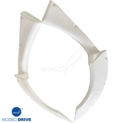 ModeloDrive FRP LBPE Wide Body Fenders (front) 4pc > BMW 4-Series (F32) 2014-2020 > 2dr Coupe image - 5