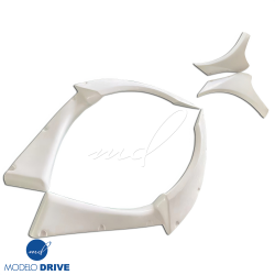 ModeloDrive FRP LBPE Wide Body Fenders (front) 4pc > BMW 4-Series (F32) 2014-2020 > 2dr Coupe image - 18