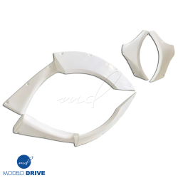 ModeloDrive FRP LBPE Wide Body Fenders (front) 4pc > BMW 4-Series (F32) 2014-2020 > 2dr Coupe image - 20