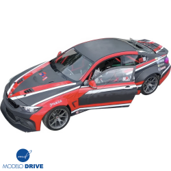 ModeloDrive FRP LBPE Wide Body Fenders (front) 4pc > BMW 4-Series (F32) 2014-2020 > 2dr Coupe image - 25