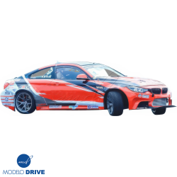 ModeloDrive FRP LBPE Wide Body Side Skirts > BMW 4-Series (F32) 2014-2020 > 2dr Coupe image - 2