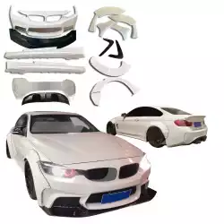 FRP LBPE Wide Body Kit > BMW 4-Series (F32) 2014-2020 > 2dr Coupe image - 3