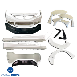 ModeloDrive FRP LBPE Wide Body Kit > BMW 4-Series (F32) 2014-2020 > 2dr Coupe image - 2