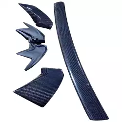 Carbon Fiber MANS Lower Hatch Wing > Porsche Cayenne (958) 2011-2018 image - 7