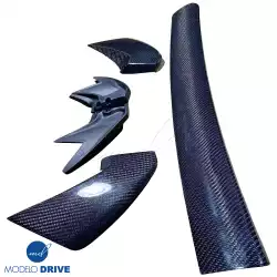 Carbon Fiber MANS Lower Hatch Wing > Porsche Cayenne (958) 2011-2018 image - 3