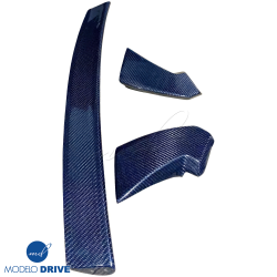 ModeloDrive Carbon Fiber MANS Lower Hatch Wing > Porsche Cayenne (958) 2011-2018 image - 6