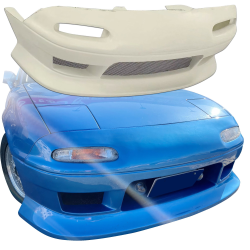 ModeloDrive FRP DUC Front Bumper > Mazda Miata (NA) 1990-1996 image - 1