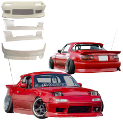 ModeloDrive FRP DUC Body Kit > Mazda Miata (NA) 1990-1996 image - 3