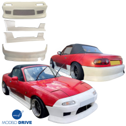 ModeloDrive FRP DUC Body Kit > Mazda Miata (NA) 1990-1996 image - 4