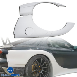 ModeloDrive FRP RAME AD-GT Wide Body Fenders (rear) 3pc > Mazda RX-7 (FD3S) 1993-1997 image - 4