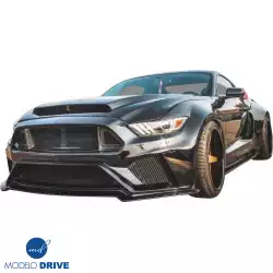 FRP RTSS Wide Body Front Bumper 2pc > Ford Mustang 2015-2017 image - 9