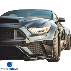 ModeloDrive FRP RTSS Wide Body Front Bumper 2pc > Ford Mustang 2015-2017 image - 10