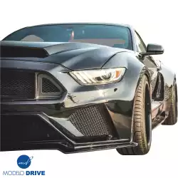 FRP RTSS Wide Body Front Bumper 2pc > Ford Mustang 2015-2017 image - 10