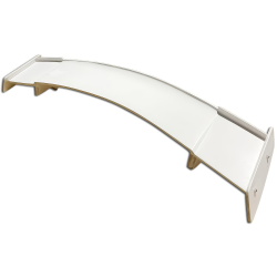 ModeloDrive FRP RTSS Wide Body Trunk Spoiler Wing 3pc > Ford Mustang 2015-2020 image - 1