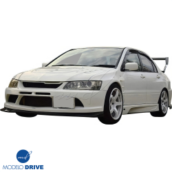 ModeloDrive FRP VAR V2 Front Bumper /w Lip > Mitsubishi Evolution EVO8 EVO9 2003-2006 image - 8