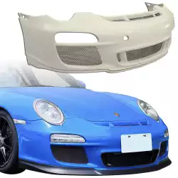 Partial Carbon Fiber GT3 Late Front Bumper 1pc > Porsche 911 (997) 2009-2012 image - 1